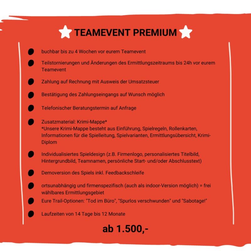 Teamevent-Premium